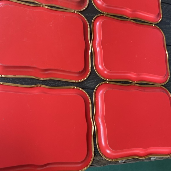 ✨ Vintage Maxey Peacock Tin Trays✨ - Picture 13 of 16